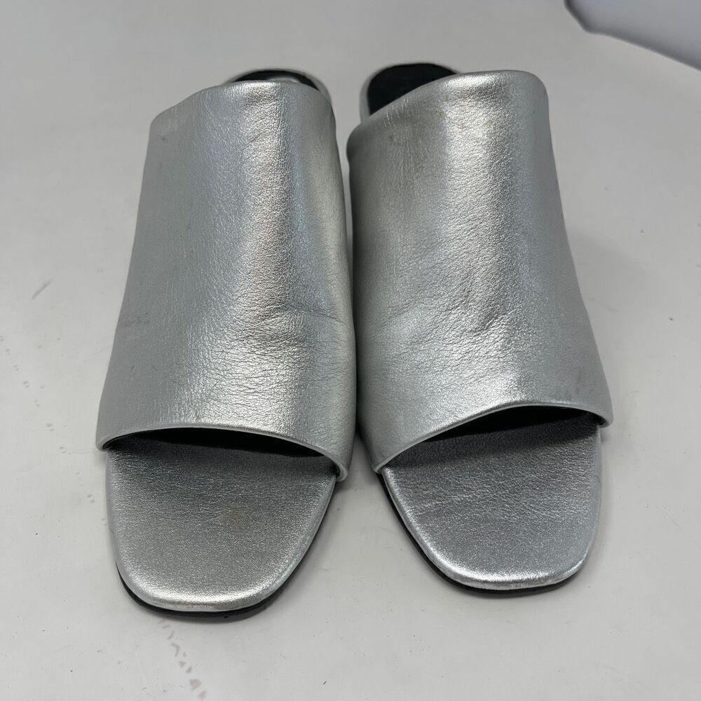 SOL SANA Marcy Mule Silver sz 6.5